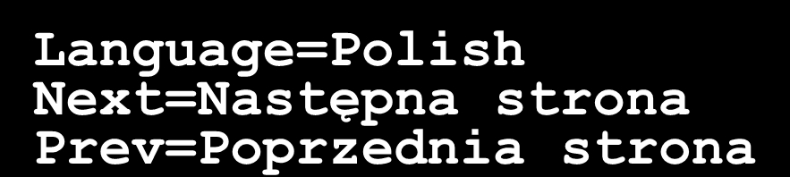 Wykład 5-20 Pliki zasobów.txt tekstowy format nazwa/wartość prosty w użyciu dla zasobów tekstowych.resx format XML użyteczny dla tekstów i innych typów (np. obrazków).