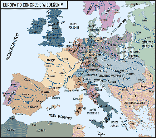 Zadanie 3. (0 4) Przyjrzyj się zamieszczonej mapie i wykonaj polecenie. Źródło: www.encyklopedia.interia.