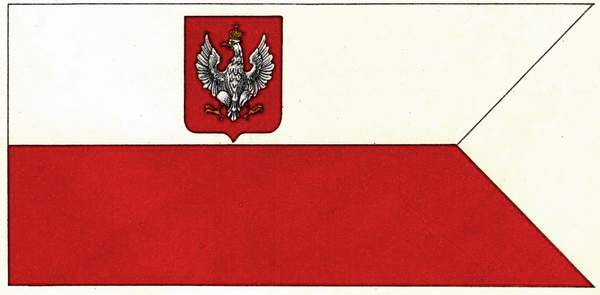 Fig.10. Dwie flagi Rzeczypospolitej wg ustawy z 1919 r.