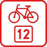 Oznakowanie tras rowerowych tablice drogowskazowe z grupy R-4, wg Rozporządzenia w sprawie znaków i sygnałów oraz szczegółowych warunków technicznych dla znaków i sygnałów drogowych oraz urządzeń