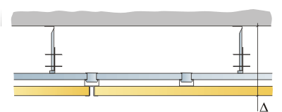 SZKIC MONTAŻOWY (M116): ECOPHON SUPER G PLUS Szkic inst.