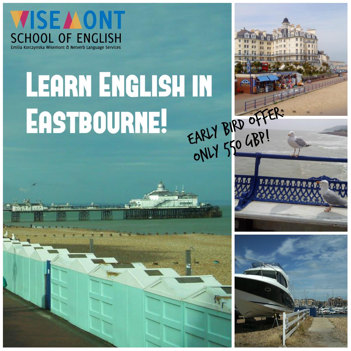 2-TYGODNIOWY STACJONARNY KURS IELTS W WIELKIEJ BRYTANII 33 GODZIN LEKCYJNYCH / TYDZIEŃ DATY ROZPOCZĘCIA TURNUSÓW: MARZEC-MAJ 2015 IELTS BOOTCAMP EASTBOURNE ZAKWATEROWANIE W HOTELU + ZAJĘCIA +