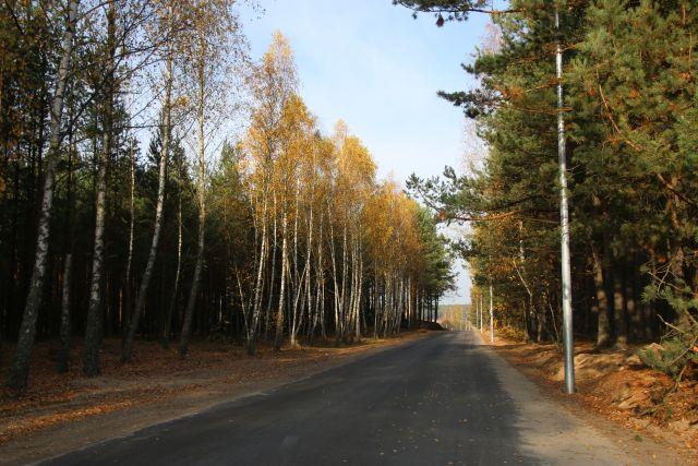 Budowa ulic Nad Brdą i 3-go Maja w miejscowości Męcikał i Męcikał - Struga nakłady poniesione w 2014r. 2.346.985 zł całkowita wartość zadania 2.346.985 zł, z czego: środki własne Gminy Brusy 857.