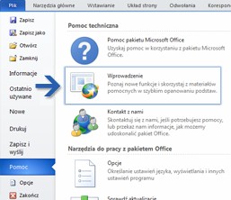 Jak rozpocząć pracę z programem Word 2010 Użytkownicy, którzy przez dłuższy czas korzystali z programu Microsoft Word 2003, mają zwykle wiele pytao dotyczących tego, gdzie w programie Word 2010