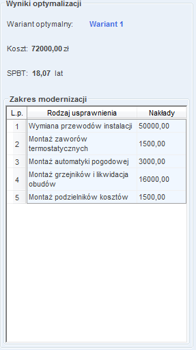 Praca z modułem Audyt 9.2.2.3.2 Informacje dodatkowe, uzasadnienie przyjęcia nakładów Rys 339. Pole do podania informacji dodatkowych oraz uzasadnienia przyjęcia nakładów.