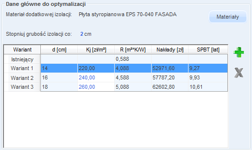 Praca z modułem Audyt 9.2.4.2.1 Drzewko przegród Rys 381. Pole z drzewkiem przegród. Zadaniem drzewka przegród jest wyświetlenie wszystkich przegród takich jak ściany, stropy, dachy.