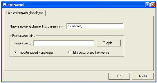 3.3. Deklaracja zmiennych w programie XSoft-CoDeSys-2 Do komunikacji z panelem najwygodniej stworzyć oddzielną grupę zmiennych globalnych.