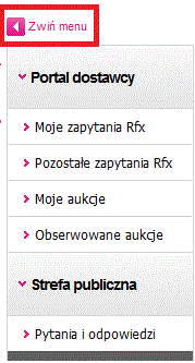 Menu zostało wyposażone w szereg interaktywnych funkcji ułatwiających użytkownikom pracę z systemem.