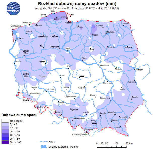 HYDROLOGICZNO - METEOROLOGICZNE Rozkład