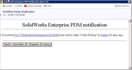 SolidWorks Enterprise PDM Poprzednio dla każdego pliku, który spełniał