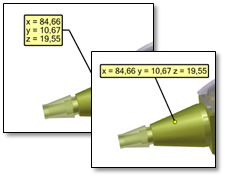 SolidWorks Composer Zawijanie tekstu adnotacji Można zawijać tekst w etykietach i objaśnieniach.