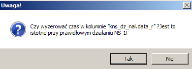 17. Zabezpieczono Zestawienie kart z terminami wymag. Pozostałość na dzień - przy braku danych w danej księdze za podany zakres do wydruku pojawi się komunikat 'Brak danych do wydruku'. 18.