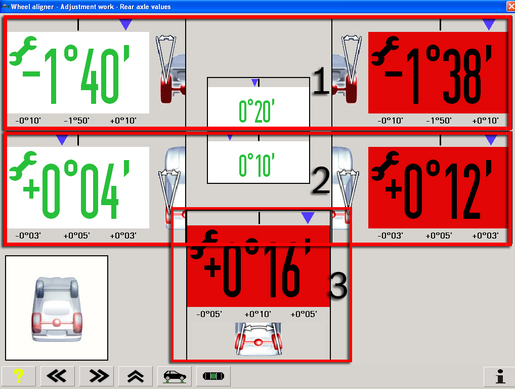 en 40 FWA 43xx / 44xx Program description 5.6 Run-out compensation 5.7.2 Front axle iiunder 3.2 "Overview of execution": Devices for a rolling run-out compensation.