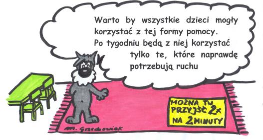 Czasami tornister idzie do aresztu pod biurko pani Skracanie długości zadań Naukowcy zbadali, że dziecko z zespołem nadpobudliwości psychoruchowej pracuje mniej