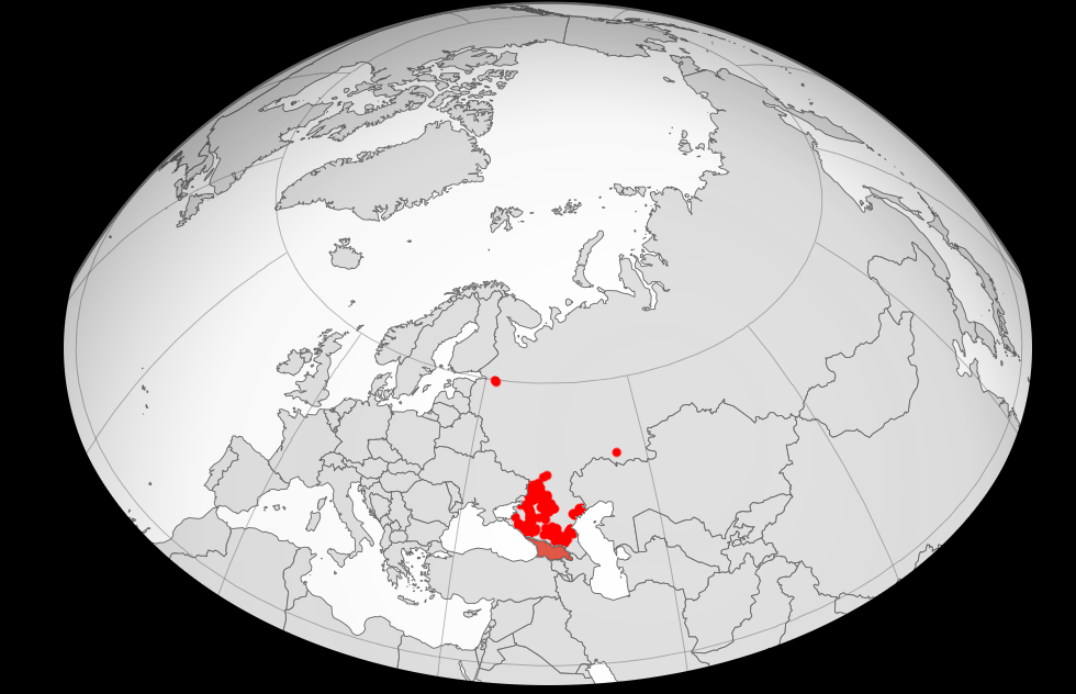 Występowanie ASF W latach 2007-2014 stwierdzono ok.