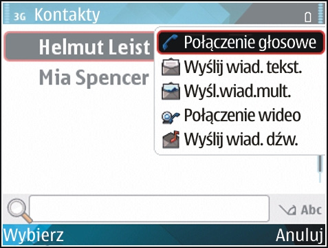 Nowości w Eseries Twoje nowe urządzenie Eseries zawiera nowe wersje aplikacji Kalendarza i Kontaktów, jak również nowy ekran startowy. Z tego urządzenia możesz też uzyskać dostęp do usług Ovi.