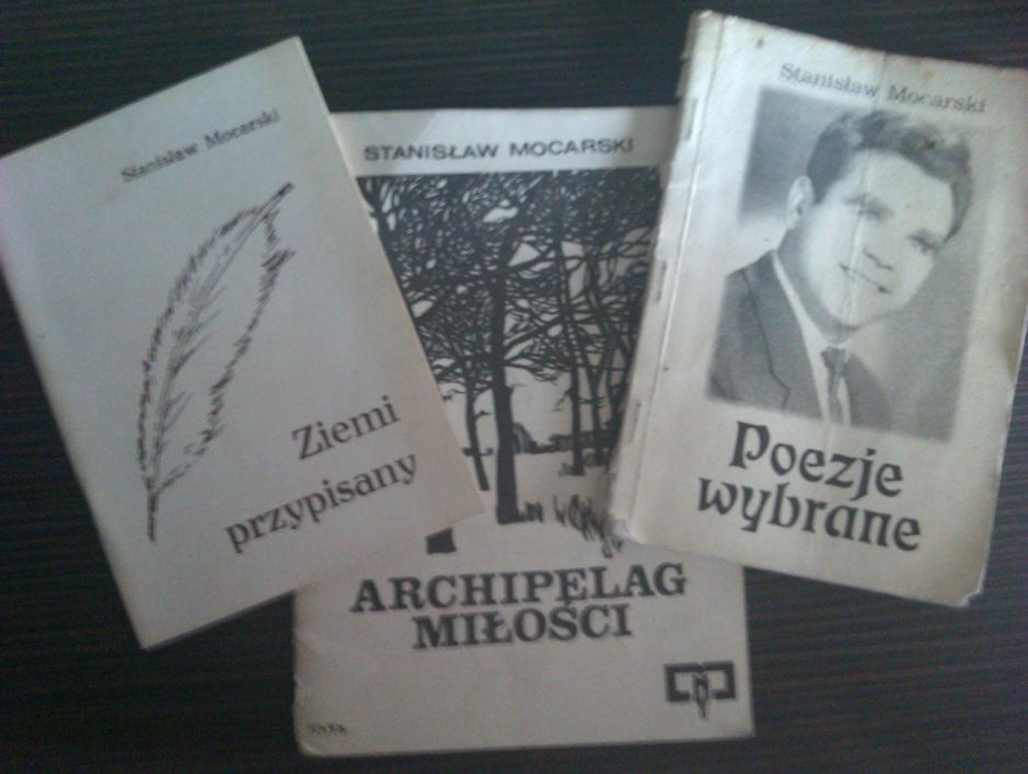 zdj. 3 Tomiki wierszy: Oddech ziemi (Elbląg 1983) Archipelag miłości (Łódź 1989) Ziemi przypisany (Łódź 1991) Rzeka przemijania