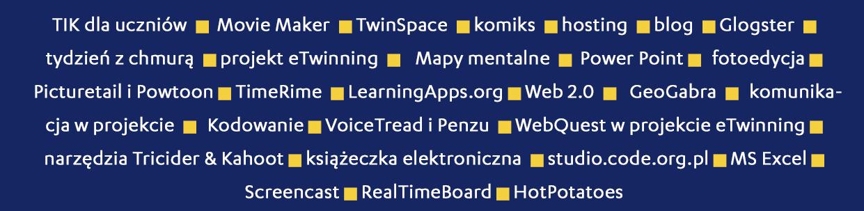 Kursy internetowe Jak uczestniczyć w programie etwinning? Poziom podstawowy Jak zrealizować dobry projekt etwinning?