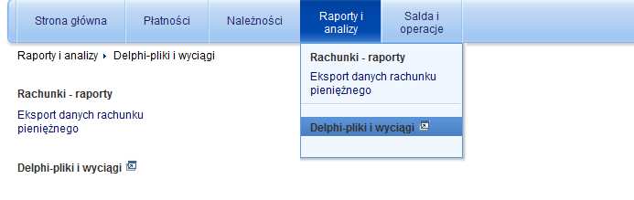 Delphi Wymiana Plików 2 Moduł Delphi służy do pobierania oraz do wysyłania różnego rodzaju danych między Klientem, a Bankiem.