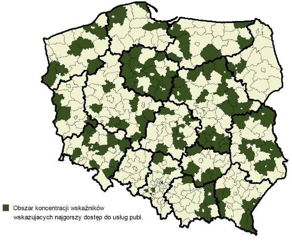 Krajowa Strategia Rozwoju Regionalnego 2010-2020 Występowanie min.
