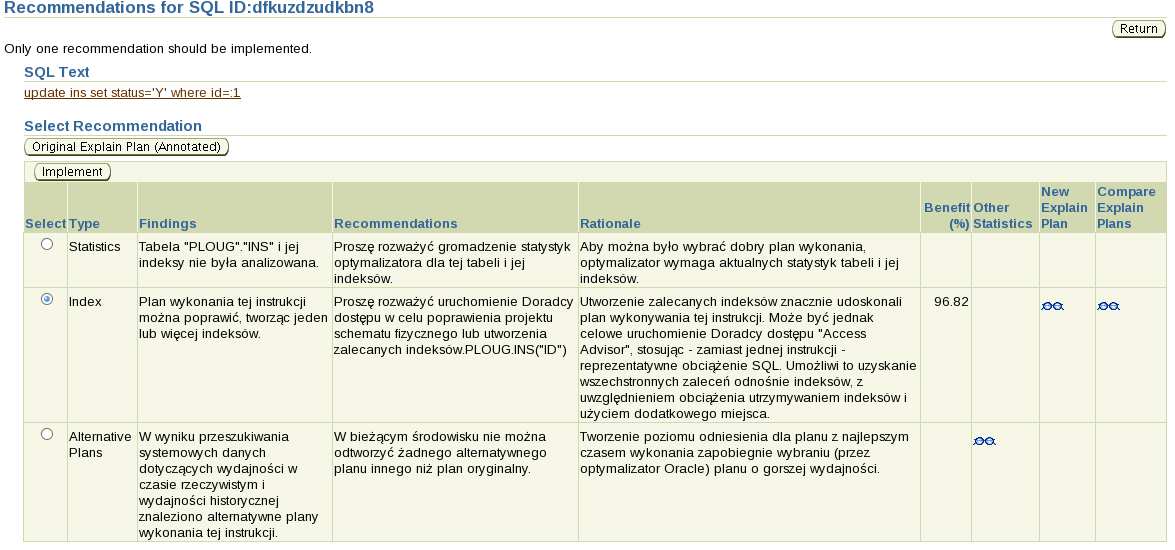 7. Kolejne czołowe polecenie SQL to polecenie update.