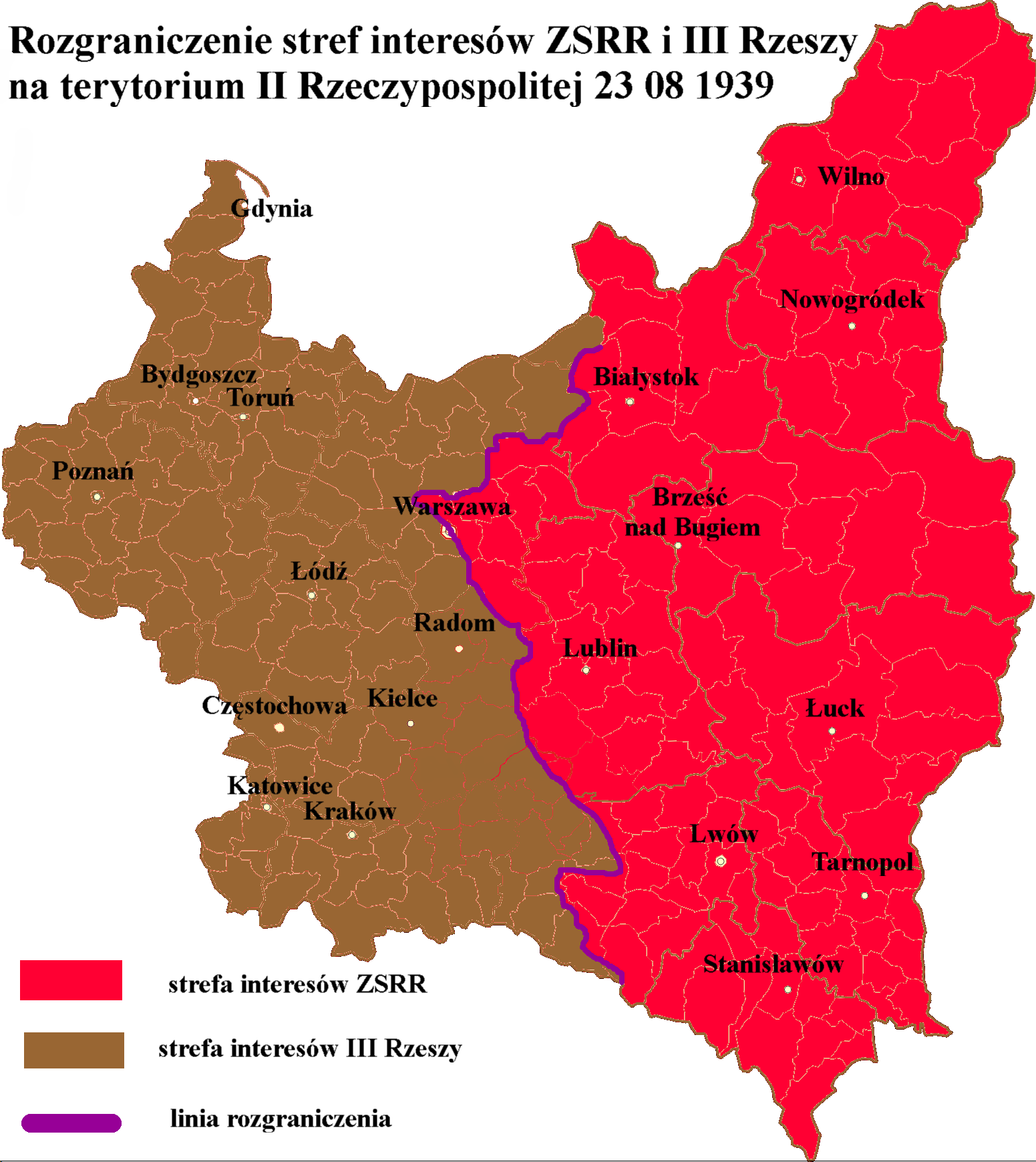 Nastąpił więc de facto podział Polski na strefy partyjnych wpływów i interesów. Przypomniały się czasy Krzywoustego i rozbicie dzielnicowe.