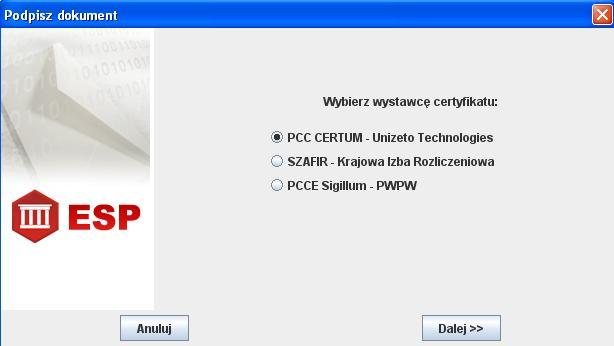 Jeżeli wszystkie pola wypełnione są prawidłowo, to należy wysłać korespondencję do urzędu za pomocą przycisku Podpisz i wyślij.