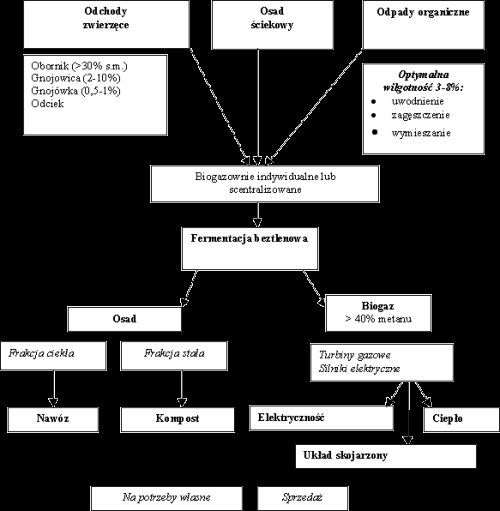 i stałych odchodów zwierzęcych oraz produktów ubocznych i pozostałości przemysłu rolno spożywczego. Rys. 1.