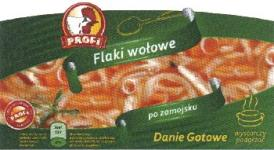 PROFi Wielkopolska Pasta z łososia firmowa 390518 29 080515 250115 PROFi Fasolka po bretońsku z kiełbasą wieprzową PROFi GWARANANA JAKOŚĆ Danie Gotowe wystarczy podgrzać 390519 29 050919 250115 PROFi