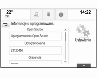 Podstawowa obsługa 49 Nacisnąć przycisk ;, a następnie wybrać ikonę USTAWIENIA. Przewinąć listę i wybrać opcję TouchPad.