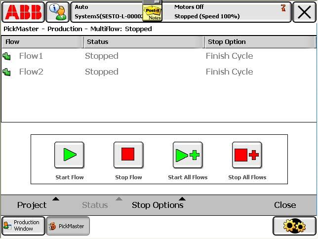 komputera z programem PickMaster 5.3.