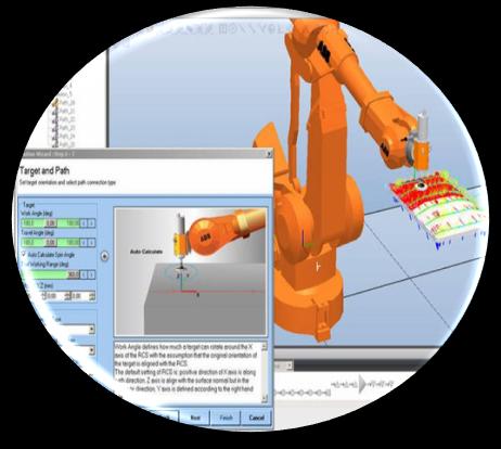 Oferta ABB dla obróbki (frezowanie/szlifowanie) Roboty przemysłowe Pakiet Force Control Oprogramowanie kontrolera Machining Power Pack dla Robot Studio ABB oferuje pełen pakiet aplikacyjny do