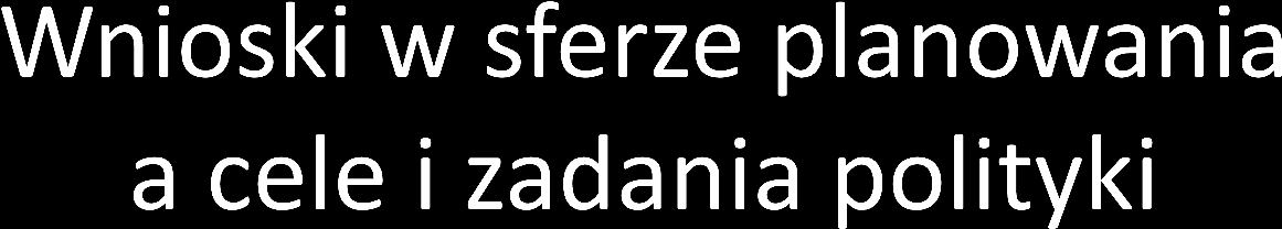 40 dokonanie wszechstronnej diagnozy adekwatności celów i zadao polityki lokalnej, ukazującej zarówno ogólną skutecznośd polityki, jak i sprawnośd: wdrażania procesów kształcenia, socjalizacji,