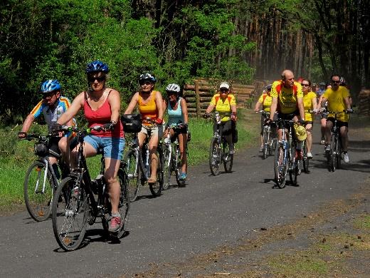 Znakowane turystyczne szlaki rowerowe na terenie Gostynińsko-Włocławskiego Parku Krajobrazowego Miedzynarodowy Szlak Rowerowy EuroVelo R-2 Szlak Stolic Galwey Moskwa (