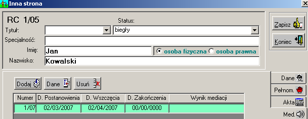 Opis sprawozdania MS-S16