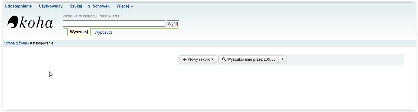 Dkumentacja Kha 3.12 wersja 1.0 - KOHA.rg.pl Once yu have cmpleted yur selectins click the 'merge' buttn.