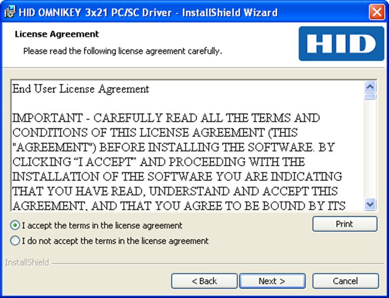 Uruchomić plik instalatora (należy pamiętać iż w systemie Windows 7 64-bit należy wypakować archiwum po czym kliknąć prawym przyciskiem myszy na