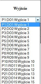 14. Regulacja W zakładce Regulacja można skonfigurować 4 niezależne regulatory histerezowe. Aktywny aktywuje regulator.