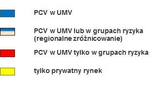 Szczepienia przeciw pneumokokom w Europie Kraj Szczepienia Szczepionki w programie Niemcy powszechne PCV13, Synflorix Finlandia powszechne Synflorix Albania powszechne Synflorix Austria powszechne