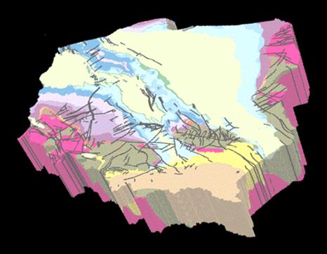 MODELE GEOLOGICZNE W NAUCE (1/3) Model wgłębnej budowy