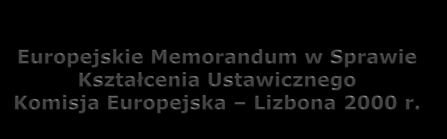 Uczenie się przez całe życie wszelkie formy aktywności związane z uczeniem się, podejmowane w ciągu życia, mające na