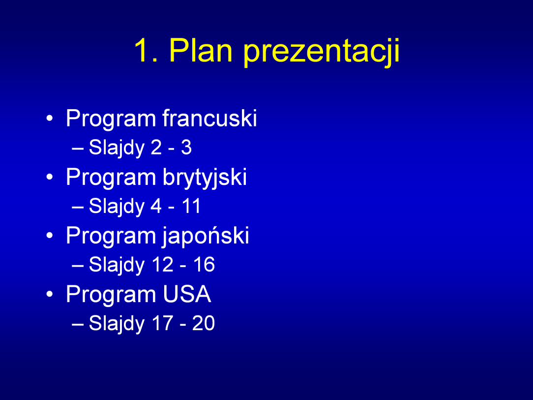 Uwagi: Celem wykładu jest przegląd tzw. drugiego pokolenia biologicznych programów wojskowych.
