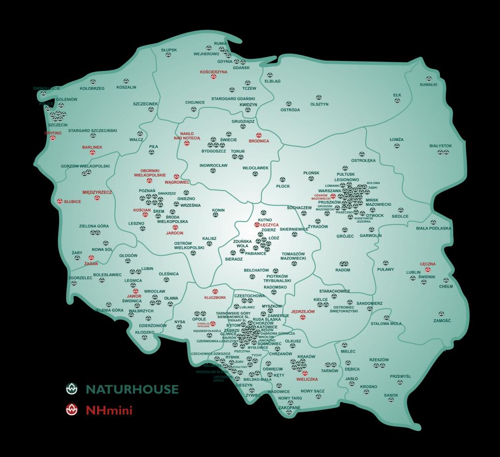 Naturhouse w Polsce liczy obecnie 240 punktów.