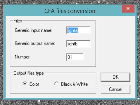 Konwersja CFA RGB Piksele na matrycy są pokryte siatką filtrów