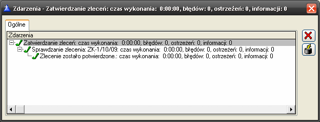 Rys. 7.13 Zatwierdzanie listy zleceń. 7.4.