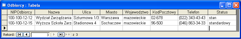 Problem 1 Brak konsekwencji w prowadzaniu statusu ten sam status ma dwa określenia: stan standardowy Zastosuj symbole umowne, np.