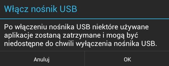 Dodatkowo potwierdź również kolejny komunikat. Teraz możesz zarządzać plikami, wykorzystując w tym celu swój komputer.