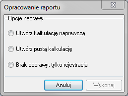 6. Opracowanie raportu Jak zostało to już powiedziane, moduł Rejestracji produkcji umożliwia rejestrację błędów powstałych podczas procesów produkcyjnych.