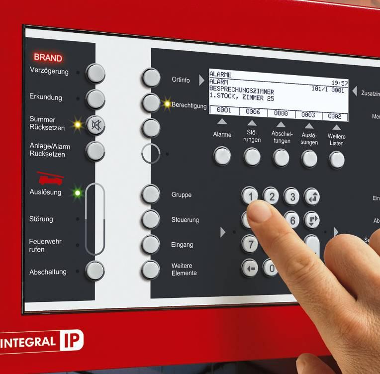 Panel obsługi Integral MAP.