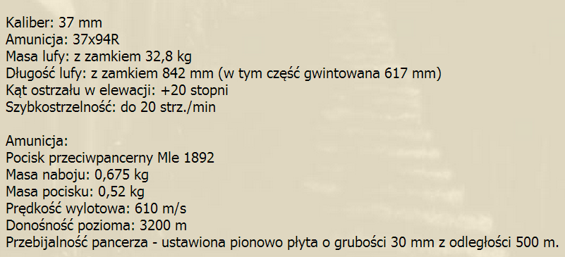 Oba działka 37 mm i ckm, zdjęte z kutrów,